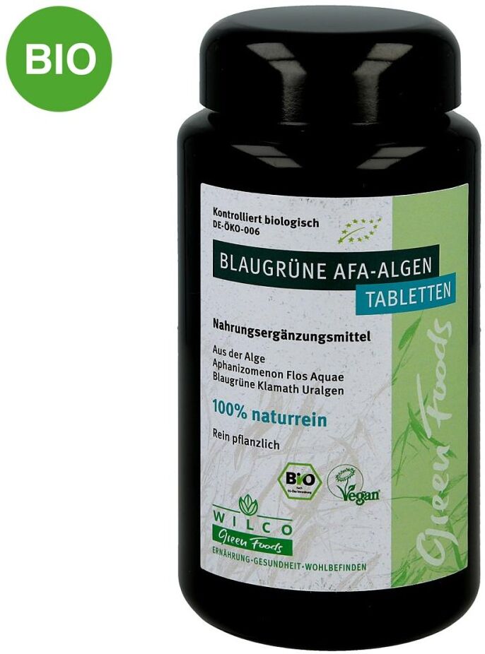 Wilco Afa Alge 400 mg blaugrün Tabletten