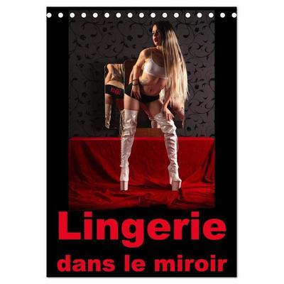 Lingerie dans le miroir (Calendrier de bureau 2027 DIN A5 horizontal), CALVENDO calendrier mensuel