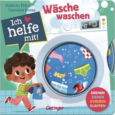 Ich helfe mit! Wäsche waschen, Gebundene Ausgabe von Cornelia Boese, Verlag Friedrich Oetinger GmbH