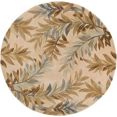 KAS Rugs Domani Classics Rustic Leaves Hand-tufted Wool Rug