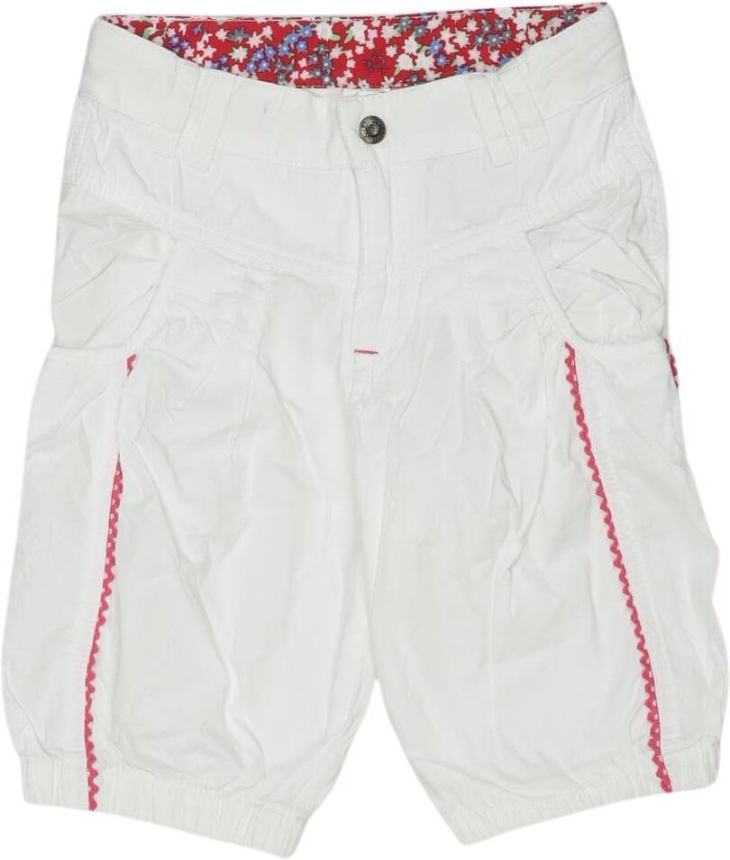 Cakewalk Mädchen Shorts, Weiß, Gr. EU 134, Baumwolle - Second Hand
