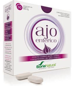Soria Natural Enteric Garlic 30 Tablets 53 gr