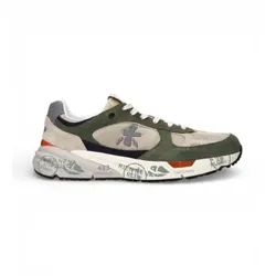 Premiata für Herren. MASE Leder Turnschuhe Mase 8015 grün (45), Wohnung, Schnürsenkel, Lässig