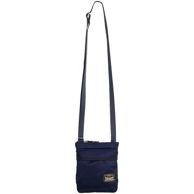 Umhängetasche LEVI'S "MISSION BAY CROSSBODY POUCH", Damen, blau (navy blazer), Web, Kunstfaser, Taschen Umhängetasche, praktische Größe
