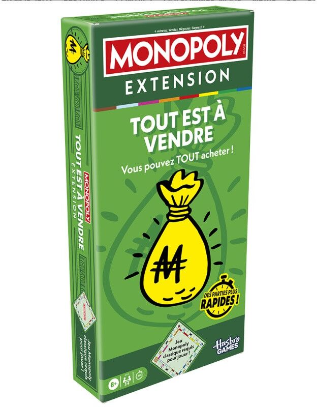 Extension Tout est à vendre : Monopoly - Hasbro