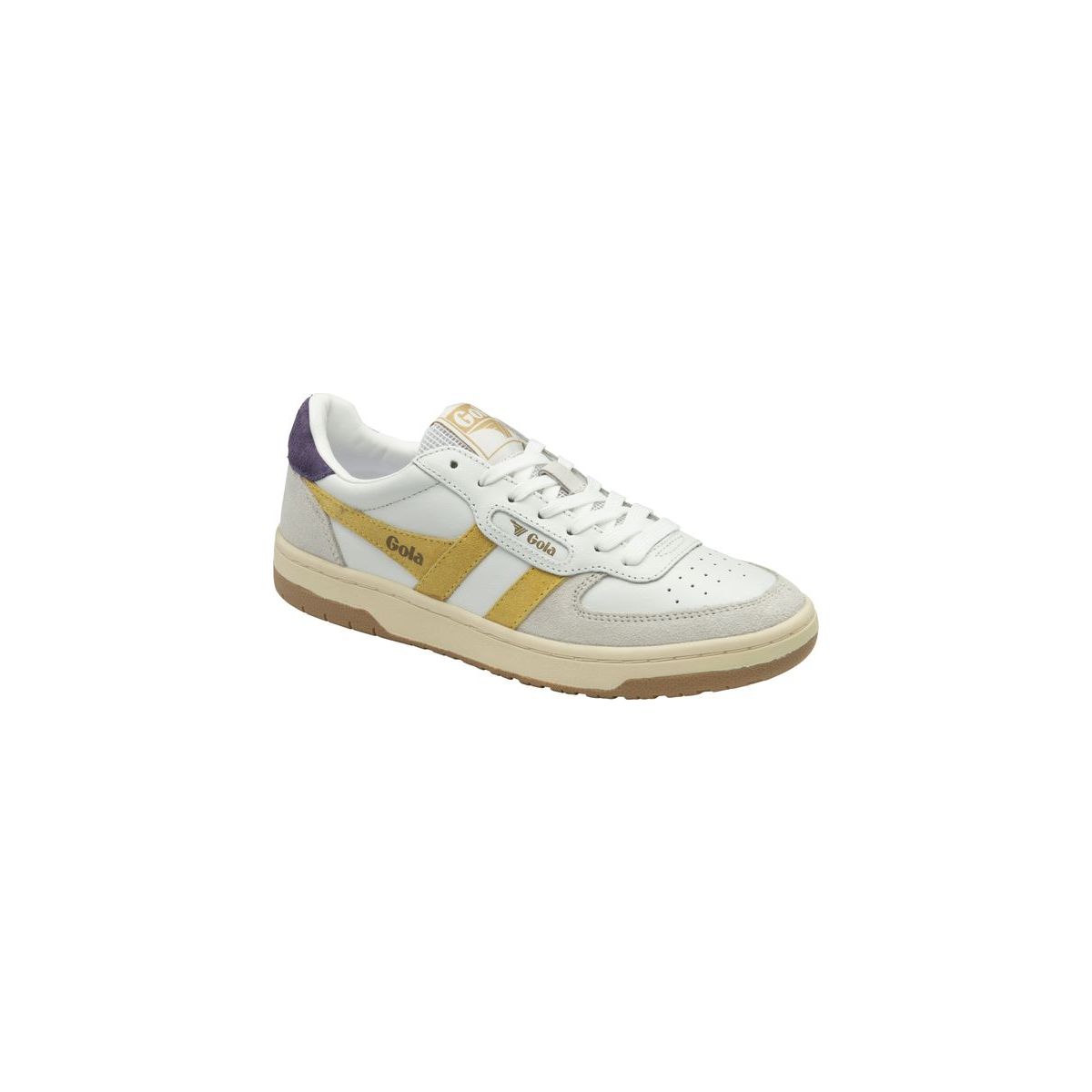 Gola Hawk Sneaker Women white/pollen/plum (AY) 39 CLB336-AY-39-whitepollenplum