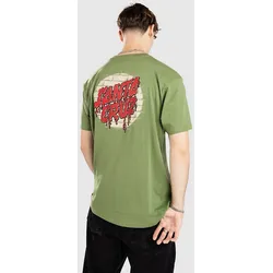 Santa Cruz Delfino Spotlight Dot T-Shirt dill green Gr. M