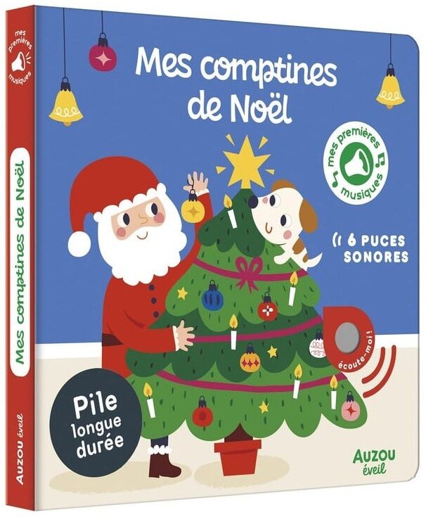 Mes premiers sonores : Mes comptines de noël - Auzou
