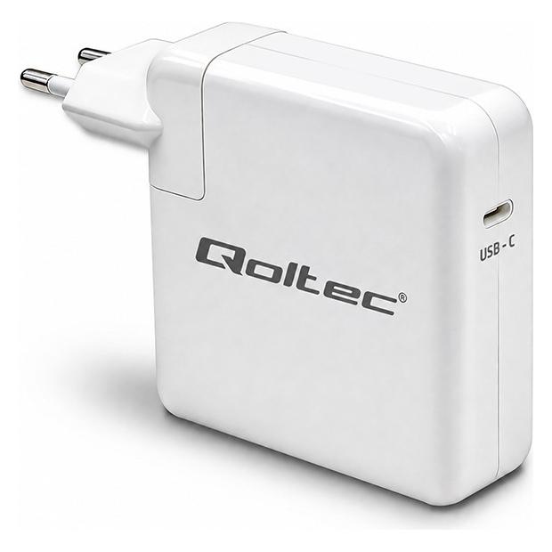 Qoltec ladowarka 96W | USB-C 3.0 | 5-20V | 3-4.8A (96 W) (51783)