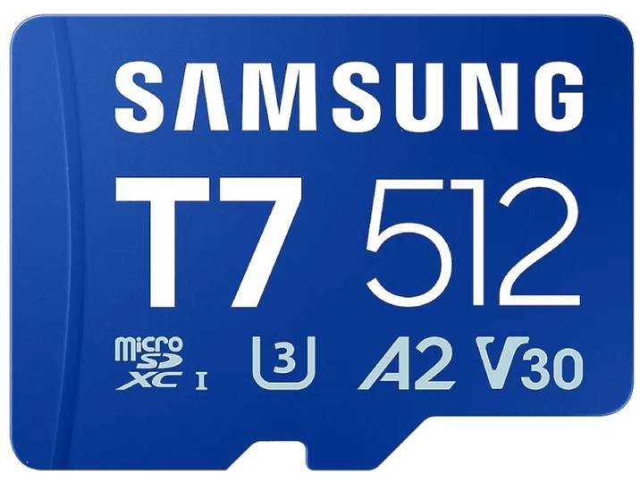 Samsung MicroSDXC T7 512GB 170MB/s
