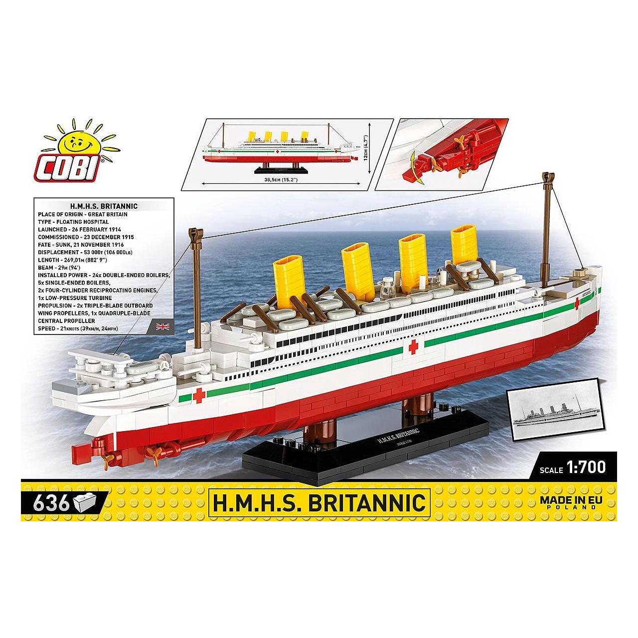 Cobi HC H.M.H.S Britannic (COBI-1681)