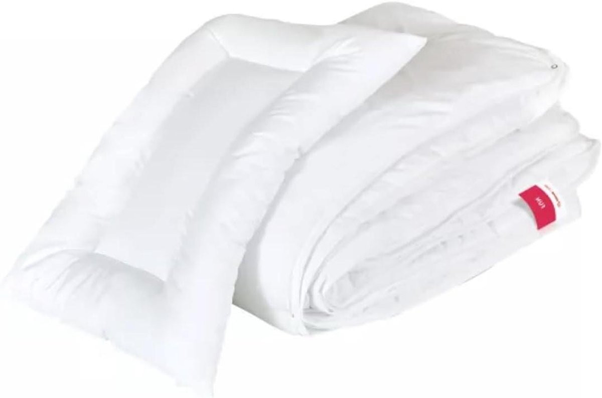Wit Dekbed Set met Dekbed en Kussen van Hollow Fibre - 40x60 / 100x135 cm