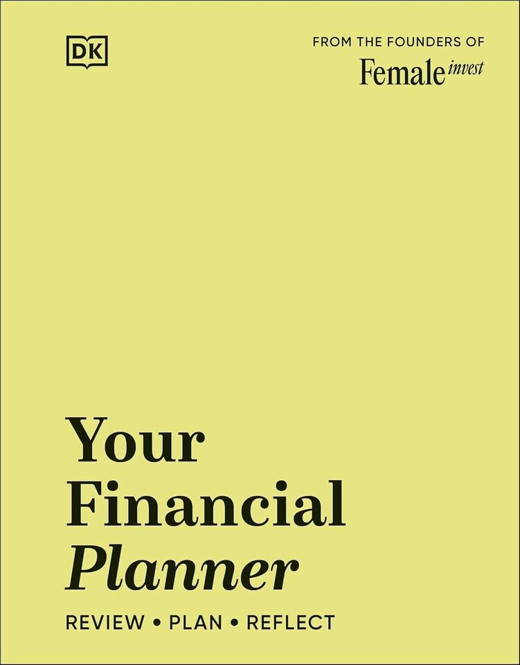 DK Your Financial Planner: Review, Plan, Reflect by Camilla Falkenberg - Female Invest Paperback Budgeting Workbook, Non-Fiction