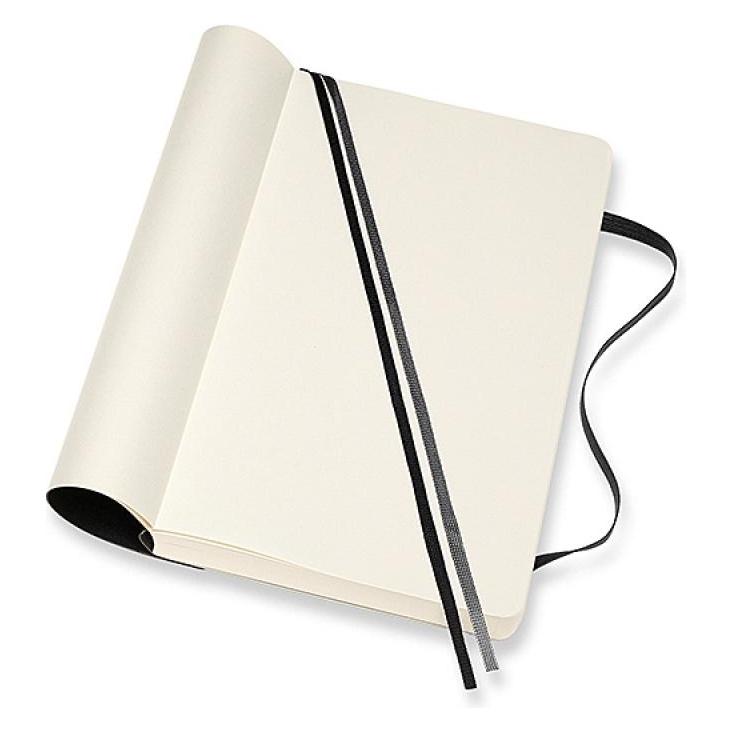 Moleskine Notizbuch klassisch (A5, Large 13x21, Blanko, Weicher Einband) (628066)