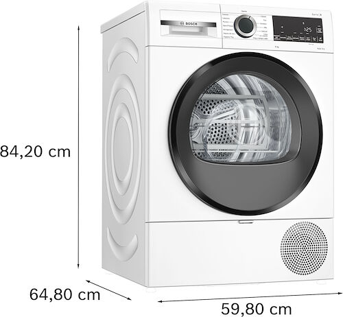 Bosch WQG233D1II ASCIUGATRICE 8KG CLASSE C