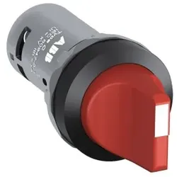 ABB C2SS2-10R-10 Wahlschalter, rot, 2 Positionen, 1 Schließer 1SFA619201R1011