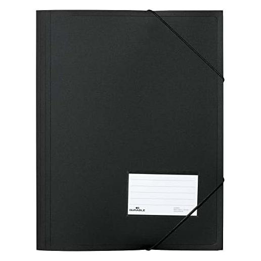 Durable 5 Eckspanner DIN A4 schwarz (A4, 5x) (999109650)