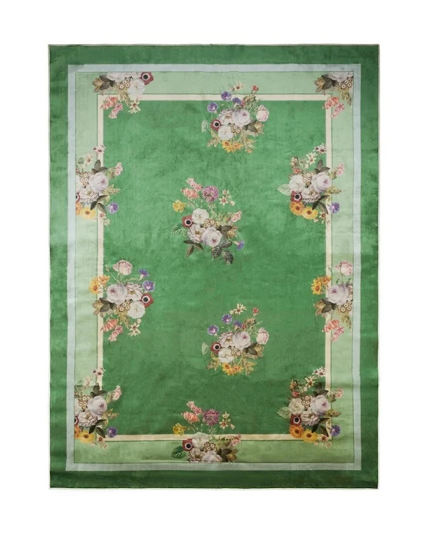 Essenza Laurine vloerkleed Shale green