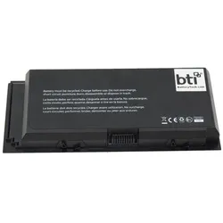 BTI 312-1176-BTI (9 Zellen, 8400 mAh), Notebook Akku, Schwarz