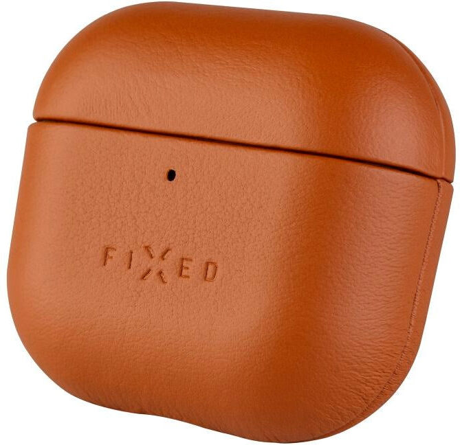 Fixed Apple AirPods (4. gen.) Ægte Læder Case - Brun