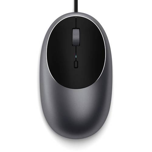 Satechi C1 Maus Kabelgebunden Anthrazit 3200 dpi
