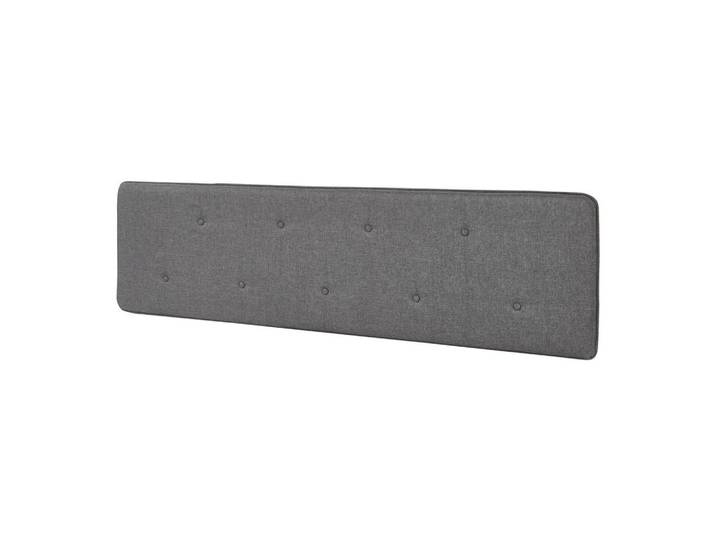 [en.casa] Kopfteil Tokke, Grau, 160x4x52 cm, Bett-Kopfteile