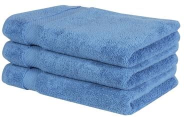 Better Trends Splash 100% Cotton Reversible Hand Towel Set, Solid Design, 550 GSM Heavyweight, Soft Absorbent, Machine Washable