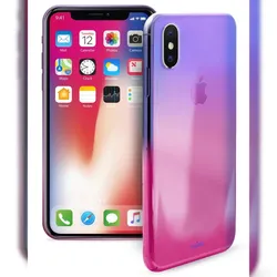 Puro Hologram Cover Pink für Apple iPhone X/Xs