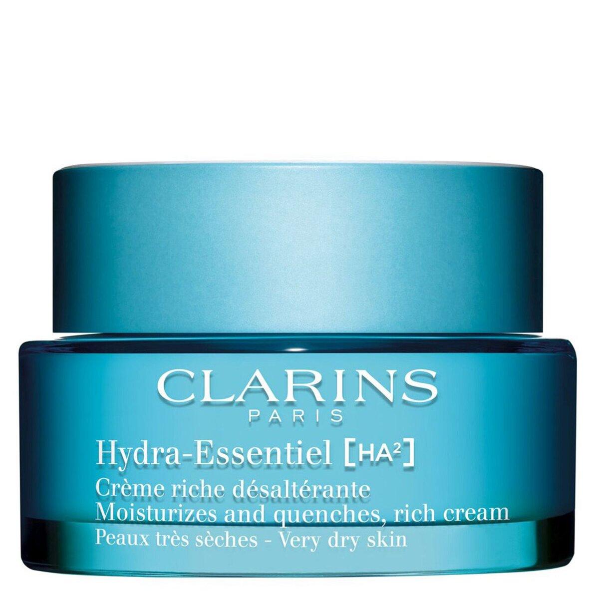 Clarins Hydra-Essentiel [HA²] Rijke Crème - 50 ml voor Diepe Hydratatie