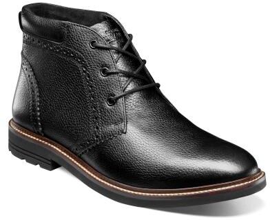 Nunn Bush Ozark II Plain Toe Chukka - Mens 9.5 Black Boot XW