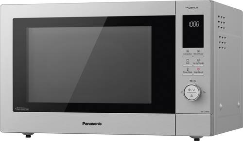 Panasonic NN-CD88QSEPG Mikrowelle Edelstahl 1000W Grillfunktion, mit Display
