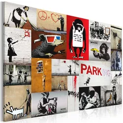 KUNSTDRUCK Bunt 120/80 cm