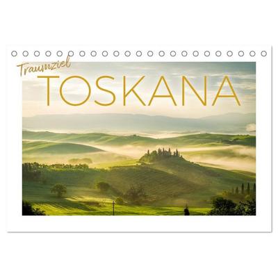 Traumziel Toskana (Tischkalender 2027 DIN A5 quer), CALVENDO Monatskalender