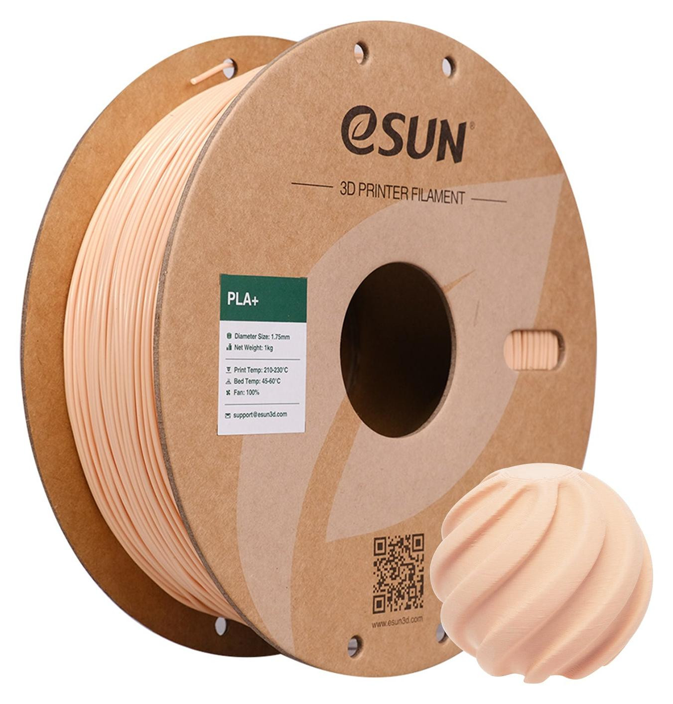 eSUN PLA+ filament Beige 1.75 mm 1 kg