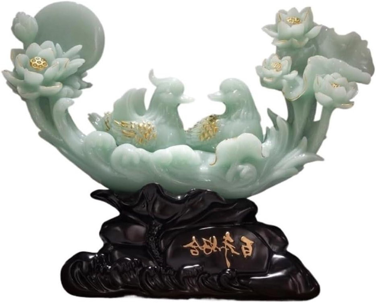 Keramisch Ornament Tafeldecoratie Beeldhouwwerk Lengte: 40 cm