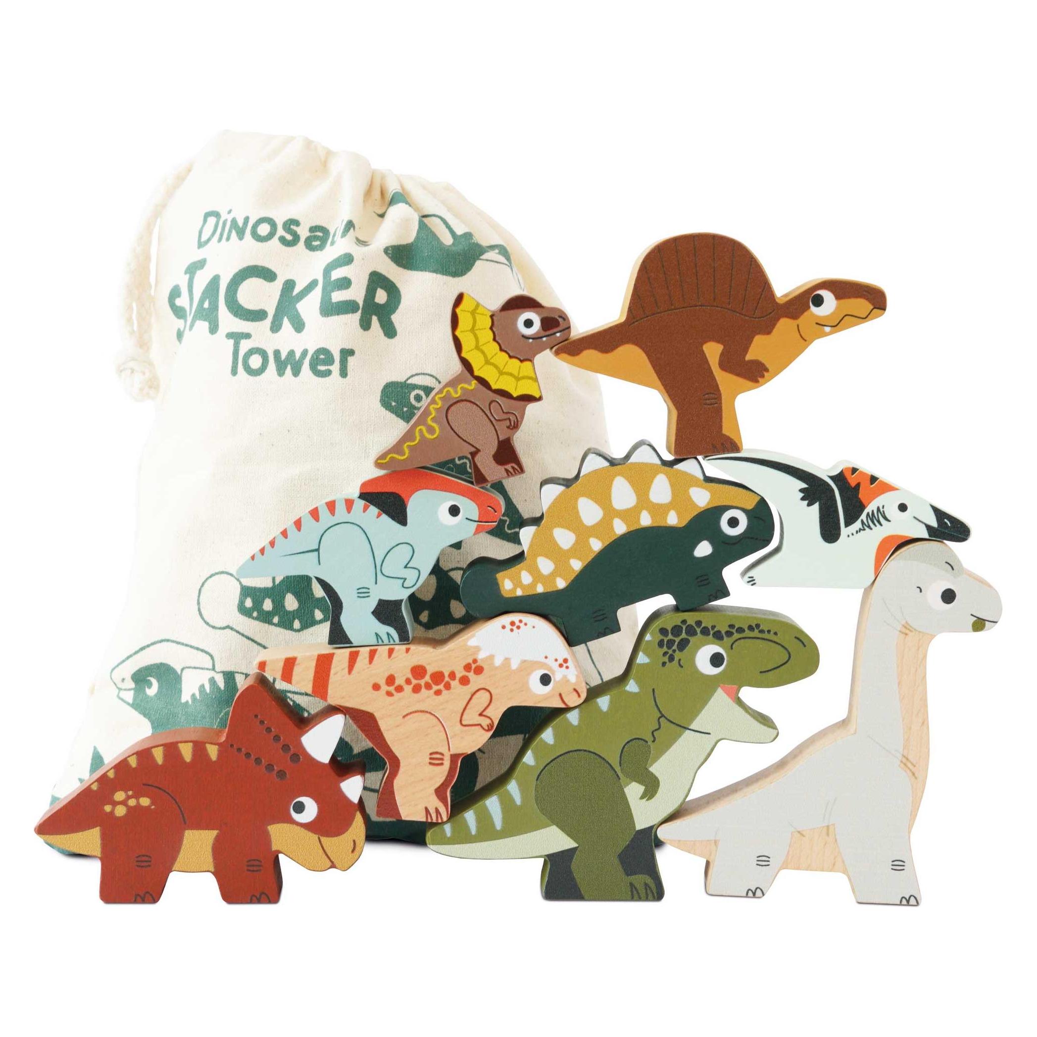Le Toy Van Stapelspiel Dinosaurier (PL145)