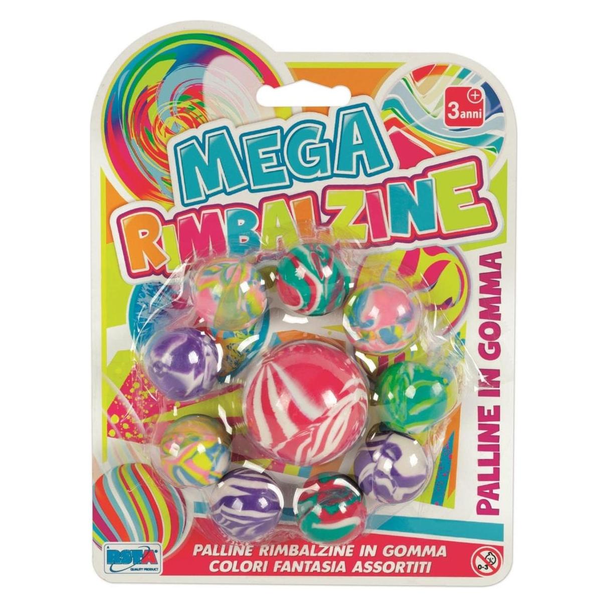 Rs Toys Blister Of 10 Bounce Balls (36934552)