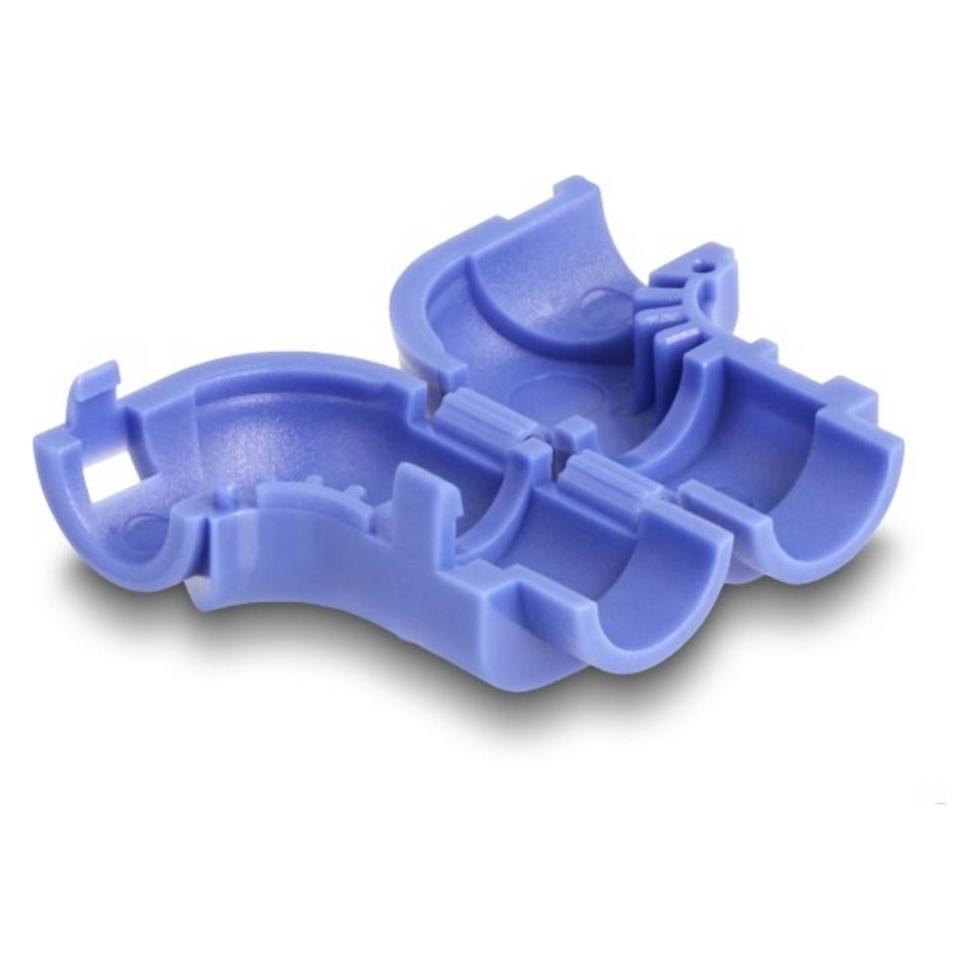 Delock Kabel Clips zum Abwinkeln 8 Stück blau (2.57 cm) (88122)
