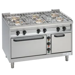EKU Thermik 850 Gasherd PowerBurner GEHW-6