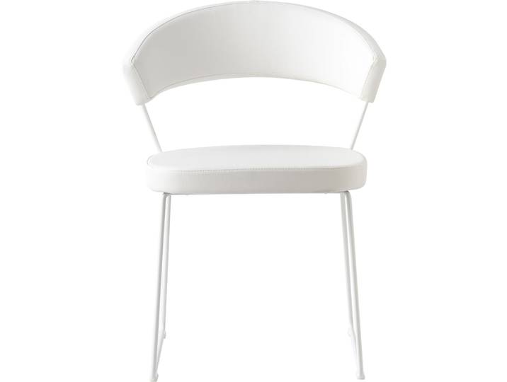CONNUBIA Stuhl New Times weiss Polyester/Metall