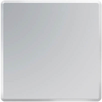 Showerdrape Trafalgar Small Square Wall Mounted 45 x 45cm Bathroom Mirror
