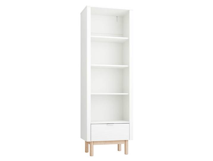 Bibliothèque colonne Pinio Miloo Blanc