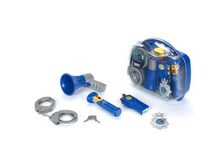 Mallette du commissaire de police avec Talkie-Walkie