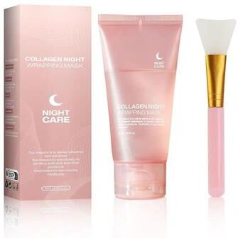 Uplifted Finds Hydrolyzed Collagen Overnight Wrapping Peel Off Facial Mask a