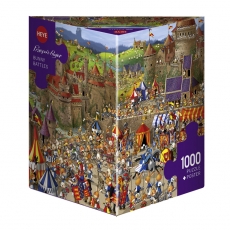 Heye Puzzle - Bunny Battles, Ruyer - Triangular 1000 Teile 291242
