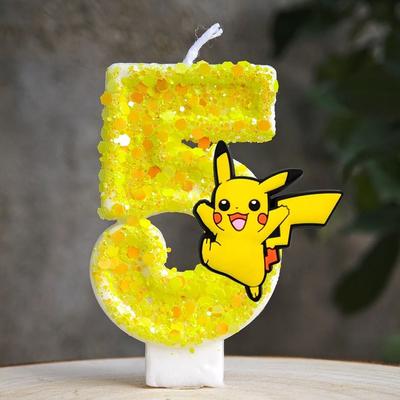 Uplift Picks Pikachu Number Birthday Candle Adds Character Fun To Every Celebration Cake a (5)