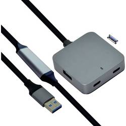 Value 12.99.1125 USB-Hub 2+2 Port USB-C®, USB-A USB 3.2 Gen1 5 GBit/s Schwarz VALUE USB 3.2 Gen 1 Hub, 4 Ports (2x USB