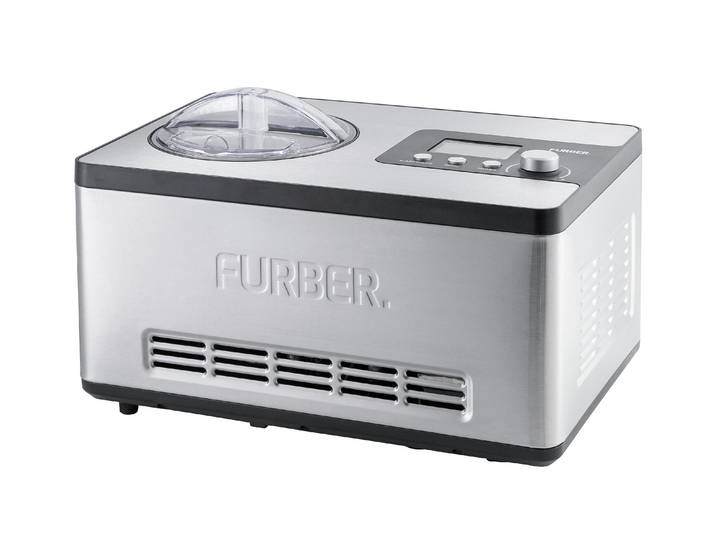 FURBER Eismaschine Luigi Pro 1 , silber (edelstahlfarben), Eismaschinen, Eismaschine