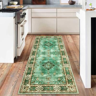 Garvee Origintal Boho Distressed Vintage Oriental Area Rugs