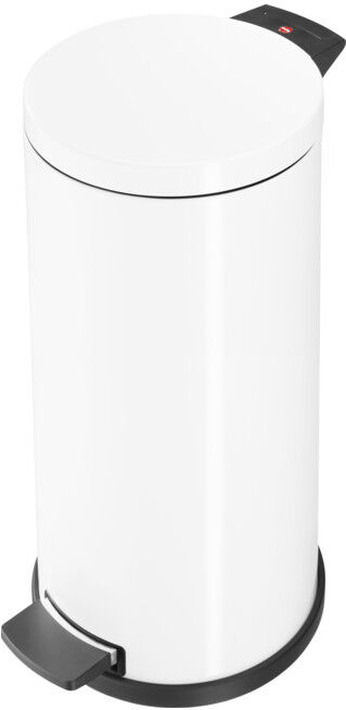 Collecteur de déchets à pédale Hailo ProfiLine Solid 20 blanc (0522-090)